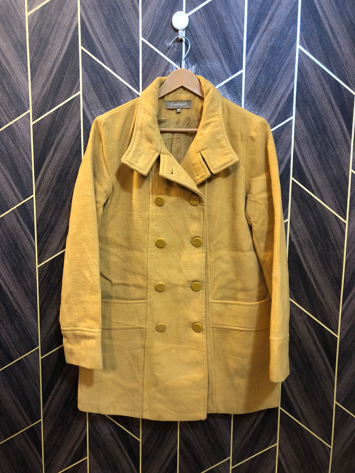 Women Wool Coat Large | Size | Chest 20 | Length 32