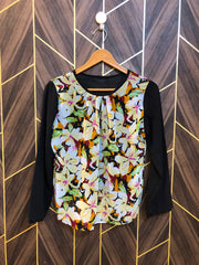 Western Top Chiffon – Small Size (Chest: 18, Length: 23 )