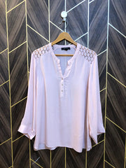 Western Top Chiffon – X-Large Size (Chest: 22, Length: 29 )
