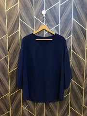 Western Top Chiffon – X-Large Size (Chest: 22, Length: 29  )