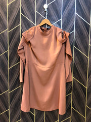 Women Long Shirt Chiffon X Large | Chest 22 | Length 35