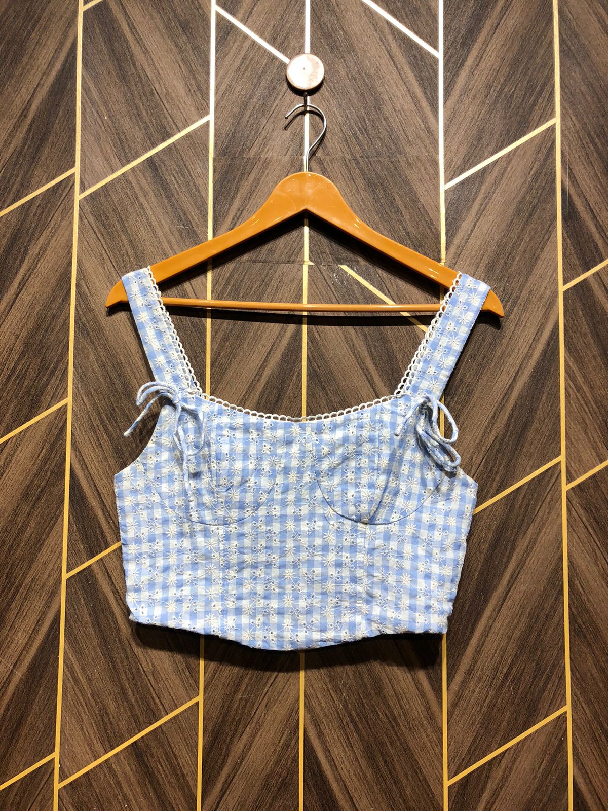 Trendy Cotton CropTop Size Medium
