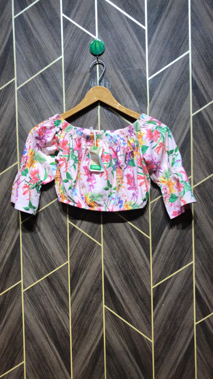 Trendy Cotton CropTop Size X Small