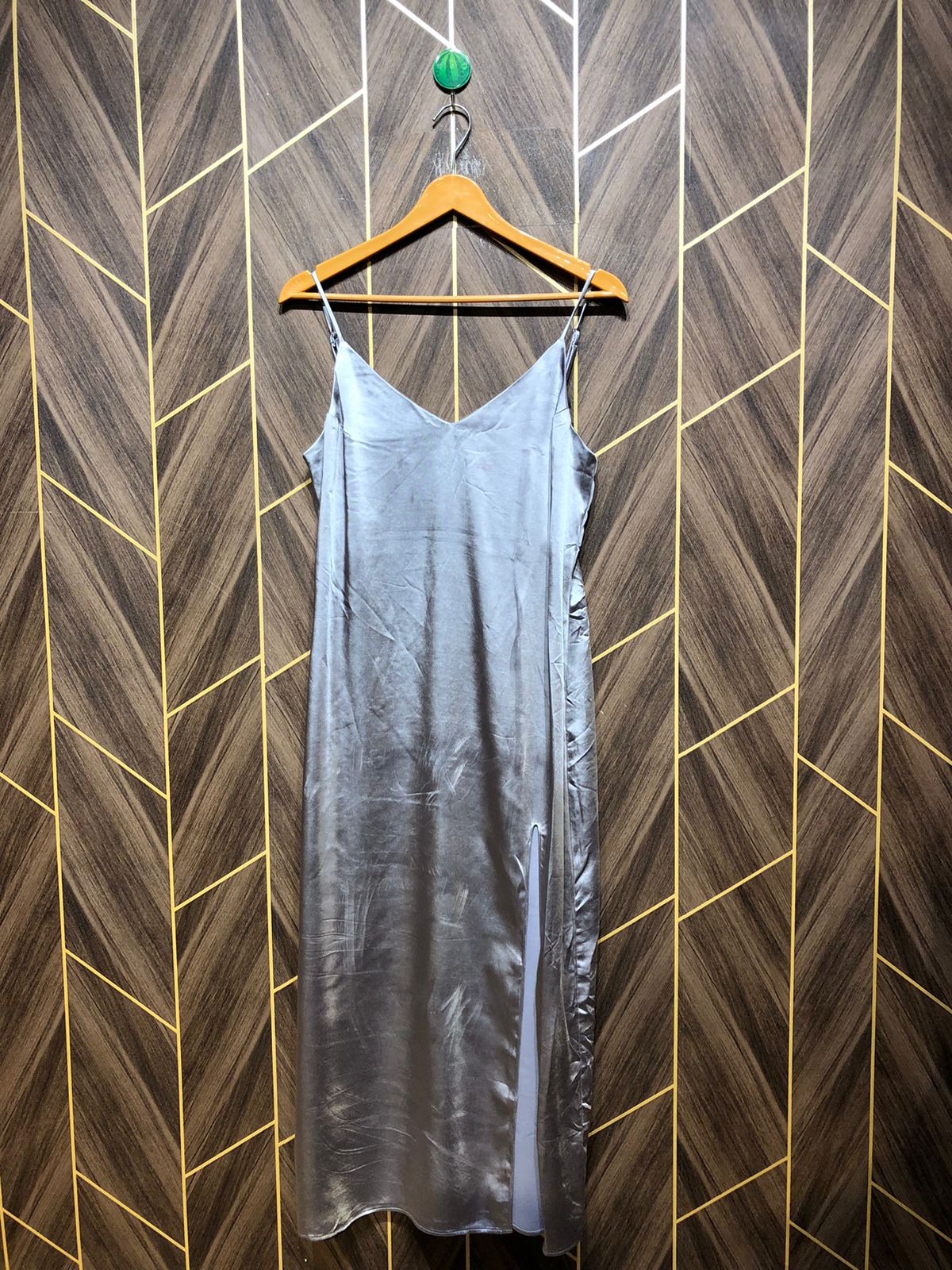 Western Long Maxi Silk Small | Size | Chest 18 | Length 49