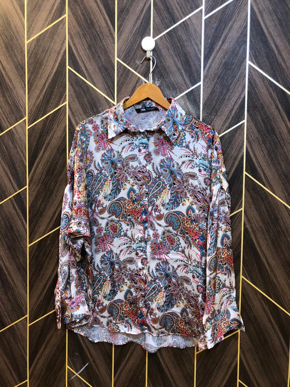 Western Top Silk – 1xl Size , Length: 29)