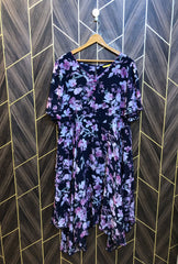 Western Long Maxi Chiffon 1XL | Size | Chest 23 | Length 50