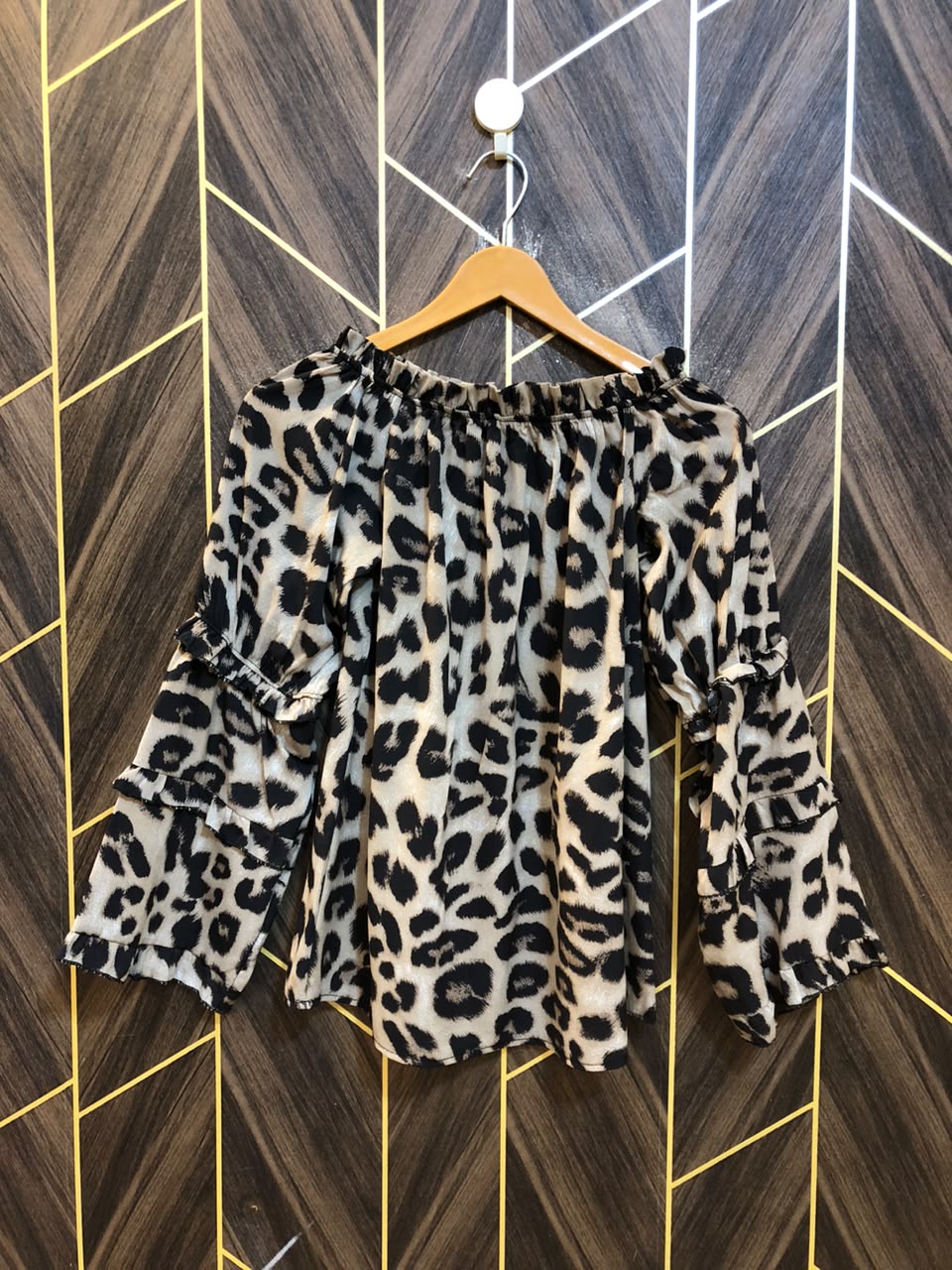 Western Top Chiffon – X-Small Size (Chest: 17, Length: 24 )