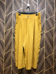 Western Linen Plazo Large | Size Waist 34 | Length 35