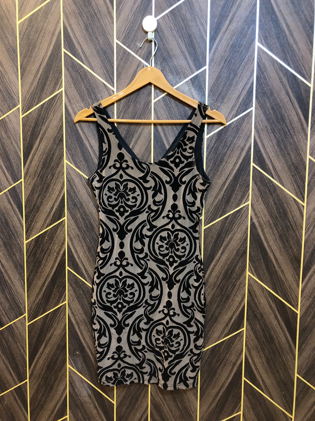 Mini Dress Jersey X Small Size Chest 17 Length 34