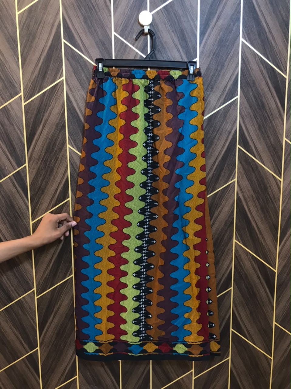 Women Silk Cord Set | Shirt Chest 17 | Shirt Length 36| Skirt Waist 26 | Skirt Length 31