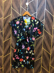 Mini Dress Silk Small Size Chest 18 Length 33