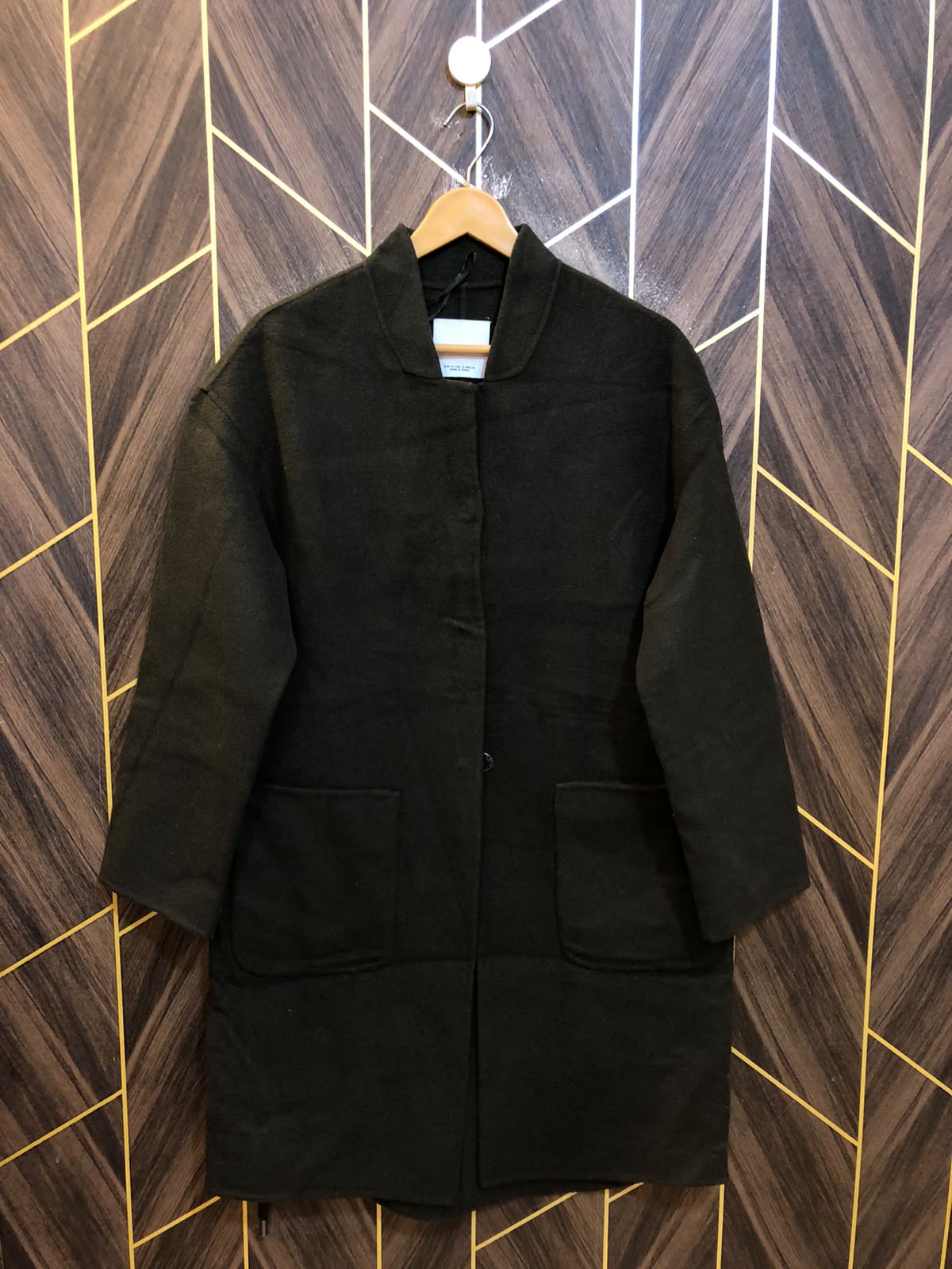 Women Wool Coat Large | Size | Chest 21 | Length 39