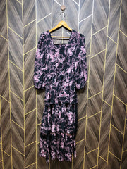Western Long Maxi Silk Small | Size | Chest 18 | Length 50