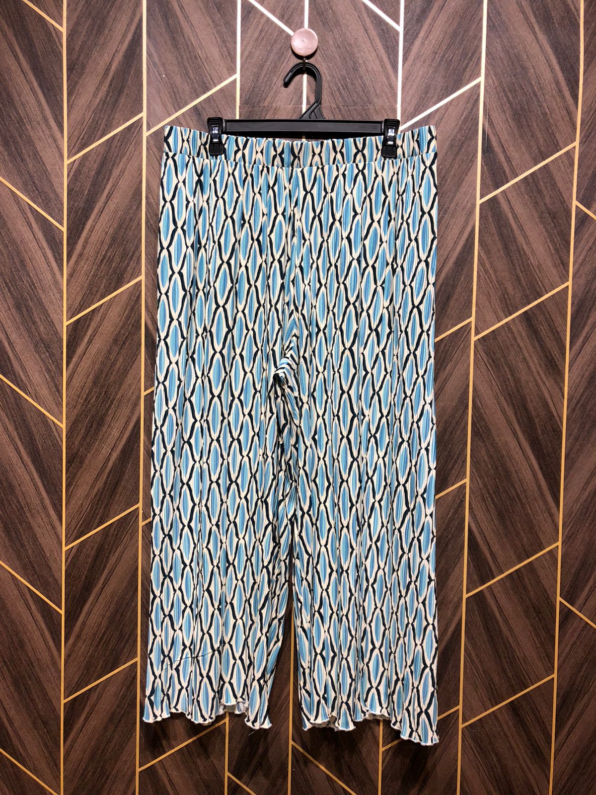 Western Jersey Plazo Large | Size Waist 34 to 36 | Length 37