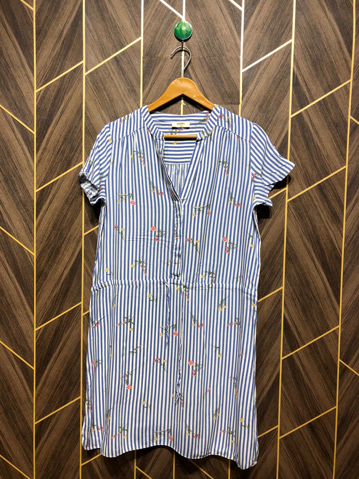 Mini Dress Linen X Large Size Chest 21 Length 36