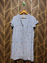 Mini Dress Linen X Large Size Chest 21 Length 36