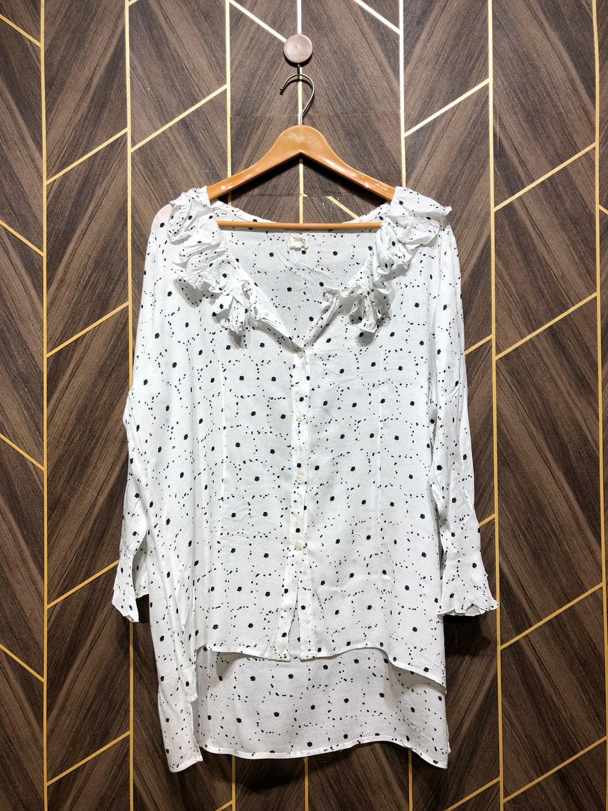 Western Top Chiffon – X-Large Size (Chest: 23 , Length: 31)