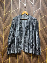Western party shrug Top Silk – Large Size  Length: 27 )