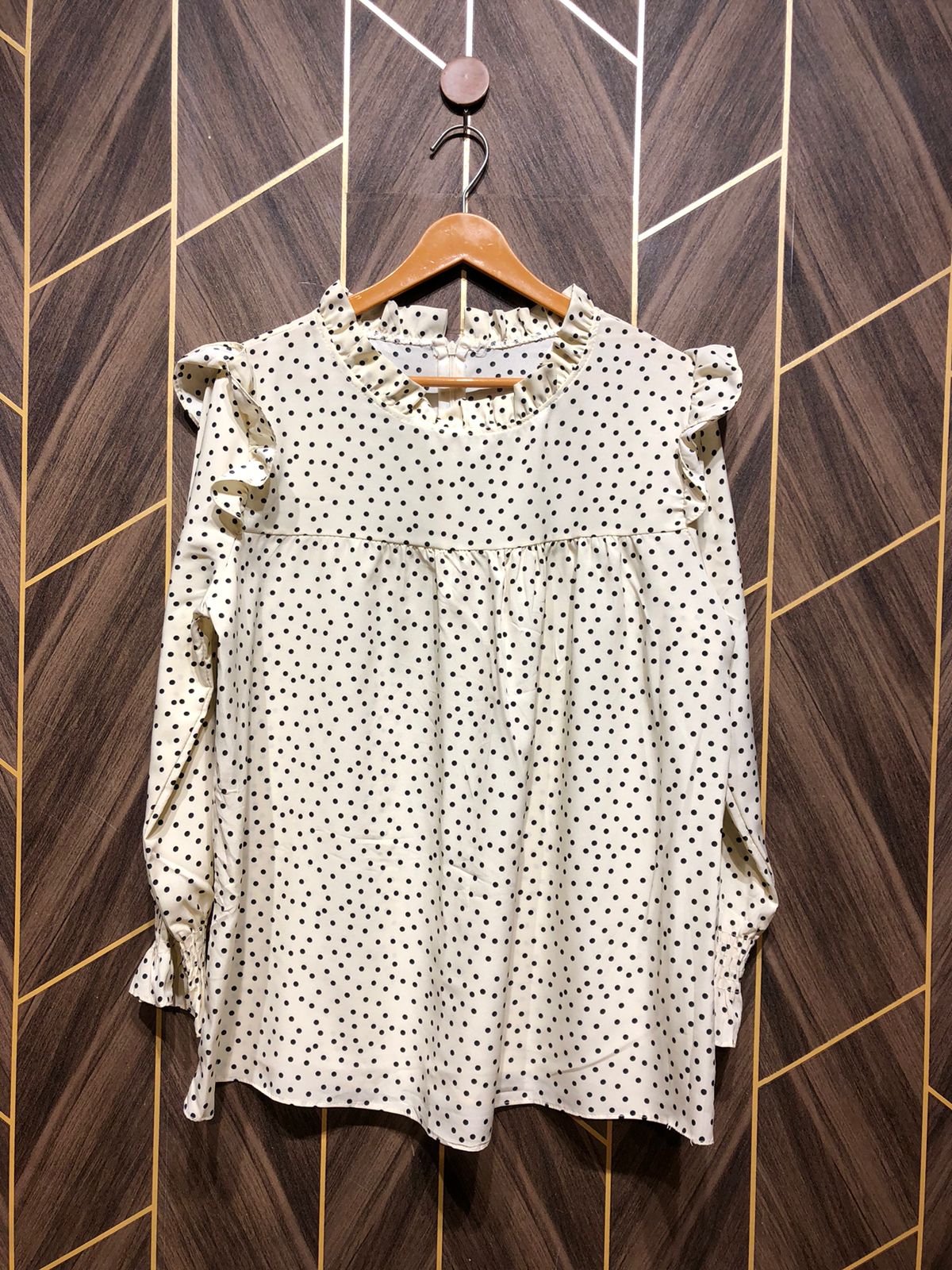 Western Top Chiffon – 1X-Large Size (Chest: 22 , Length: 27)