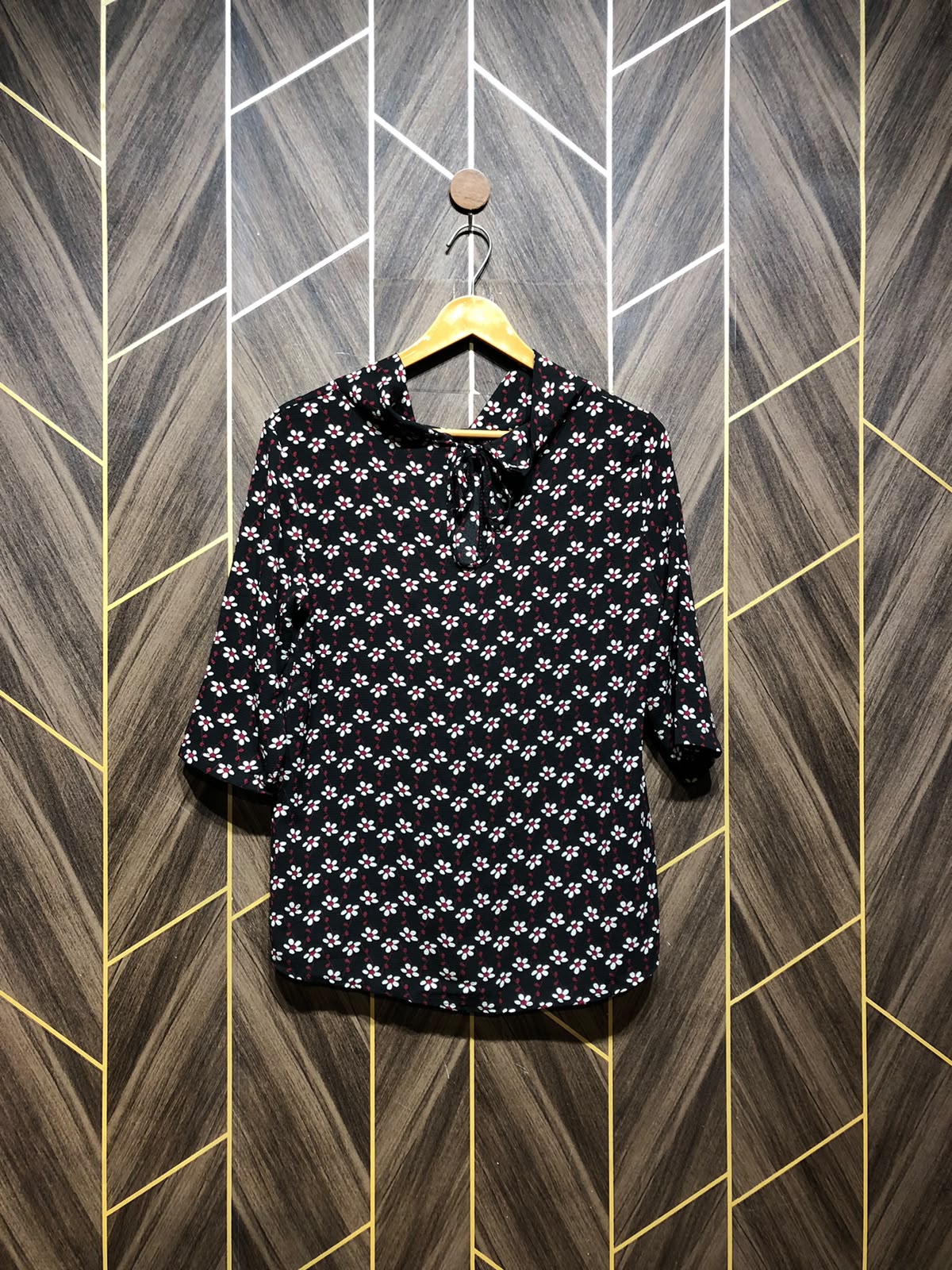 Western Top Chiffon – Medium Size (Chest: 19, Length: 27  )