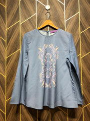 Western Top Chiffon – Medium Size (Chest: 19, Length: 26 )