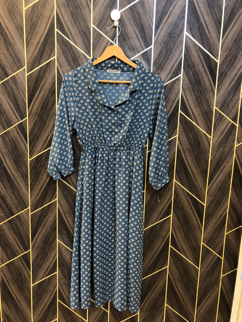 Women Long Shirt Chiffon X Small | Chest 17 | Length 43