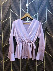 Western Top Silk crop – X-Small Size (Chest: 17, Length: 24 )