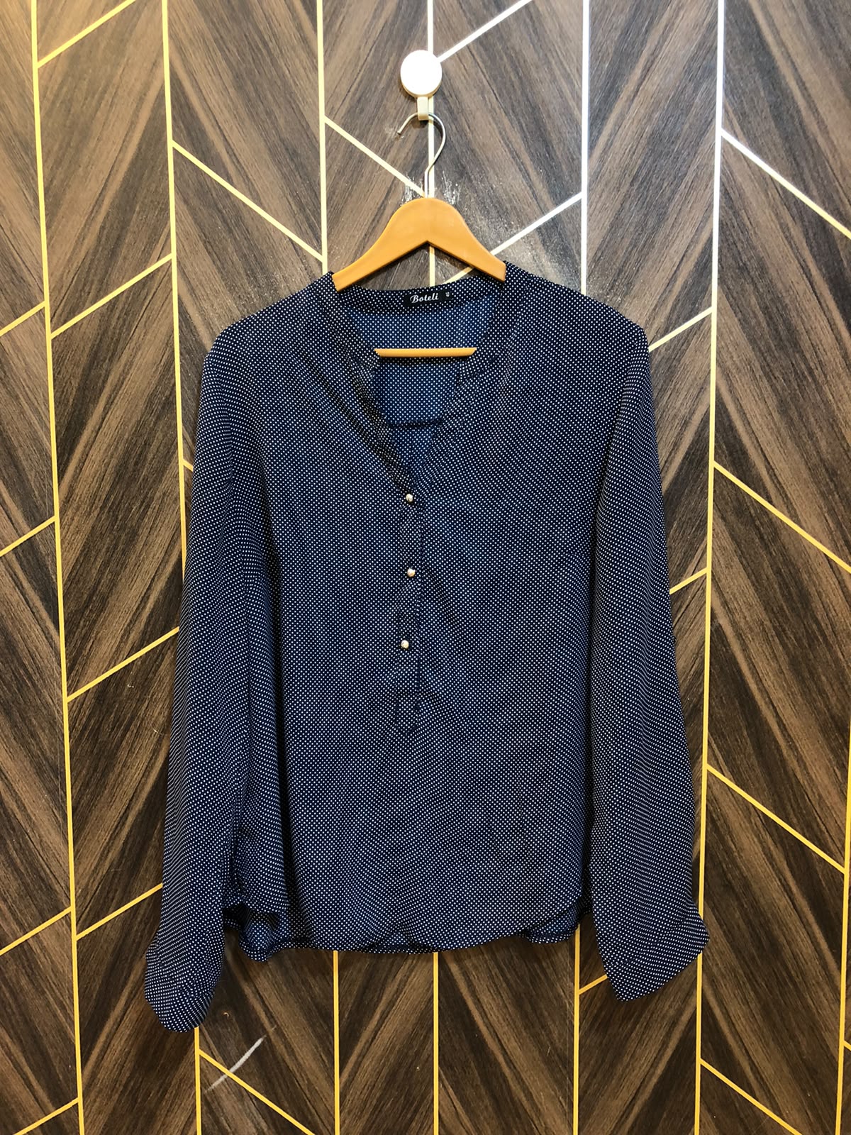 Western Top Chiffon – Large Size (Chest: 21 , Length: 27 )