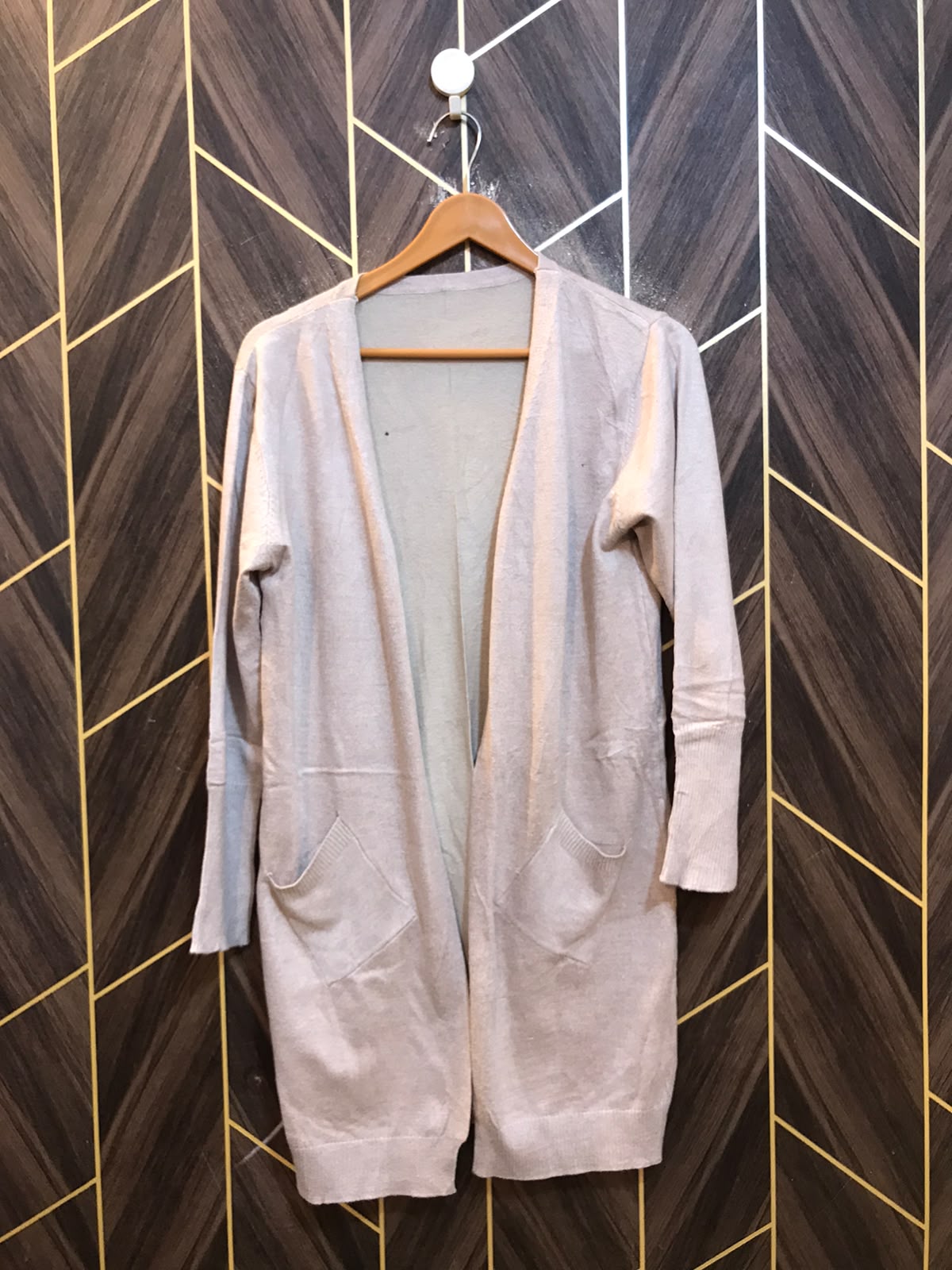 Women Wool Cardigan Sweater Small | Size | Chest 18 | Length 33