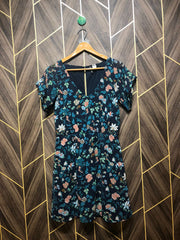 Mini Dress Chiffon X Small Size Chest 17 Length 35