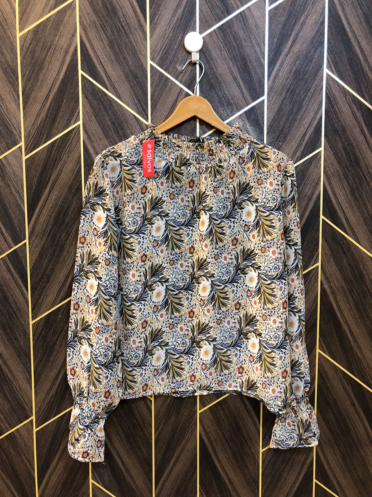 Western Top Chiffon (See Through) – X-Large Size (Chest: 22, Length: 25 )