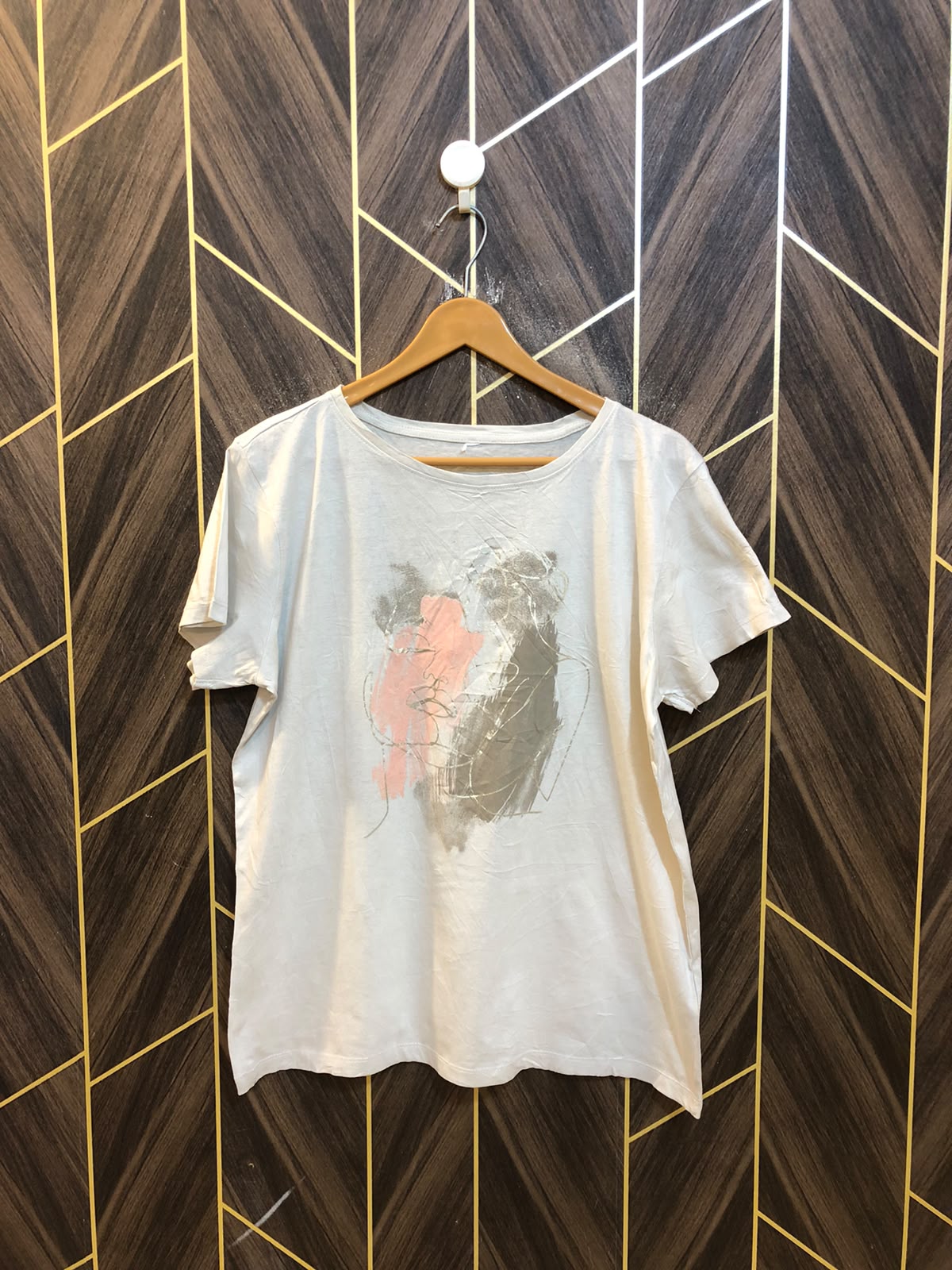T-Shirt Jersey Large Size Length 25