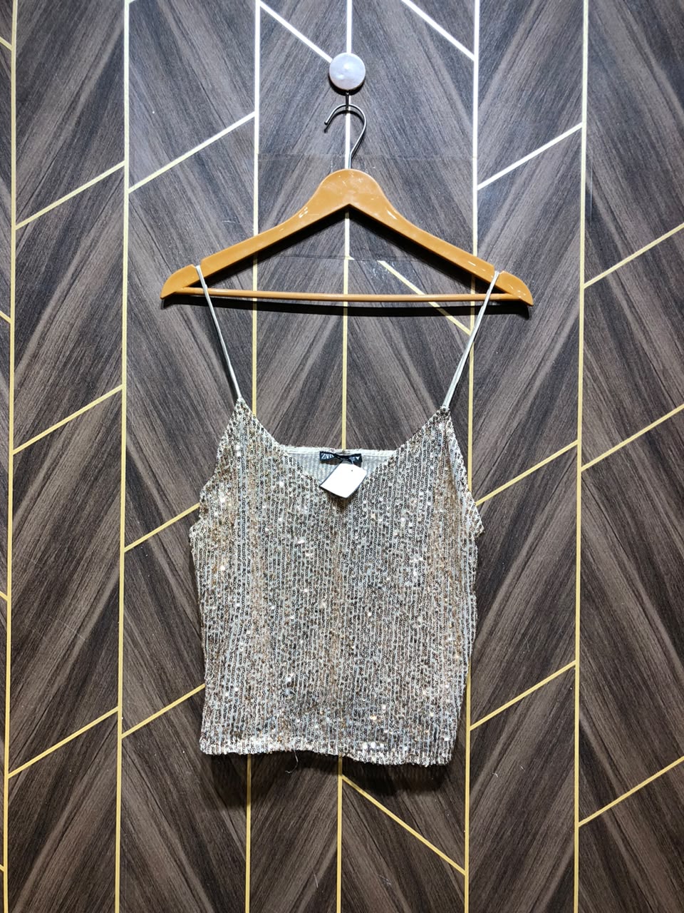 Trendy party CropTop Size Small