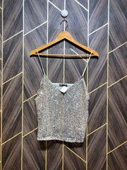 Trendy party CropTop Size Small