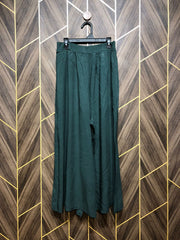Western Linen Plazo X Small | Size Waist 26 | Length 35
