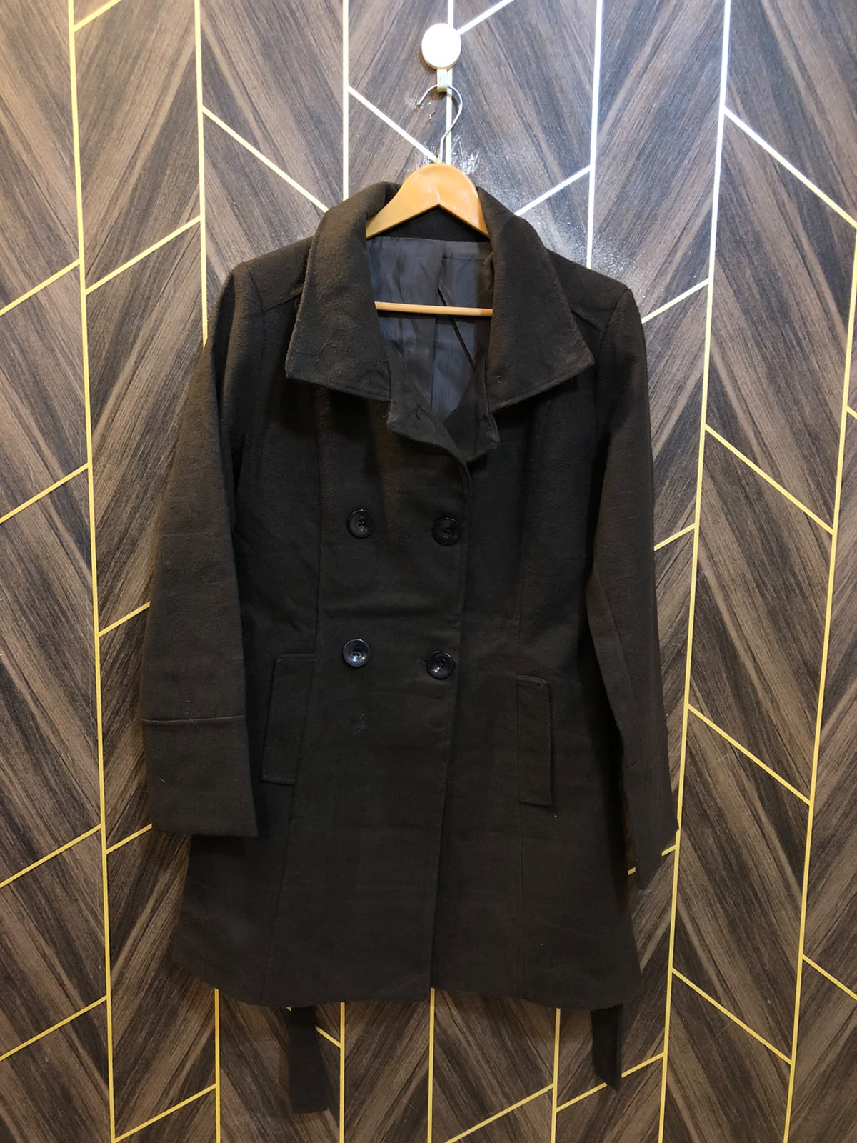 Women Wool Coat Medium | Size | Chest 19 | Length 32