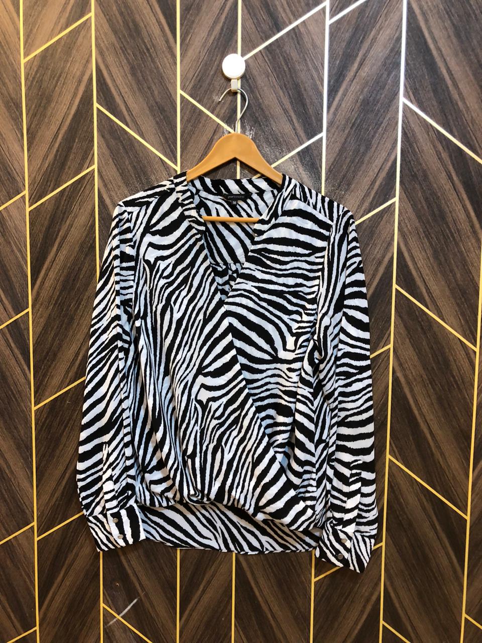 Western Top Chiffon – X-Large Size (Chest: 22, Length: 27  )