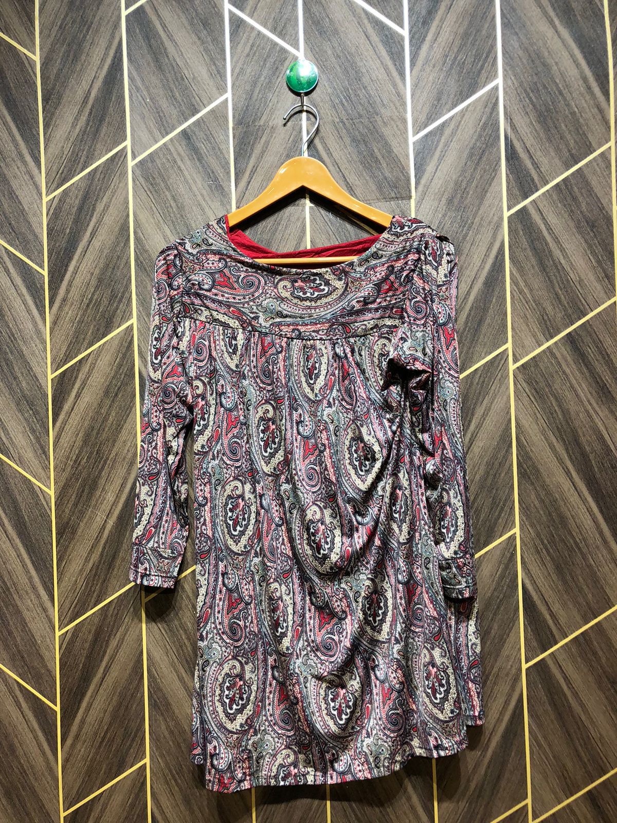 Women Long Shirt Jersey Large | Chest 20 | Length 29