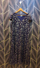 Western Long Maxi Silk Large | Size | Chest 21 | Length 50