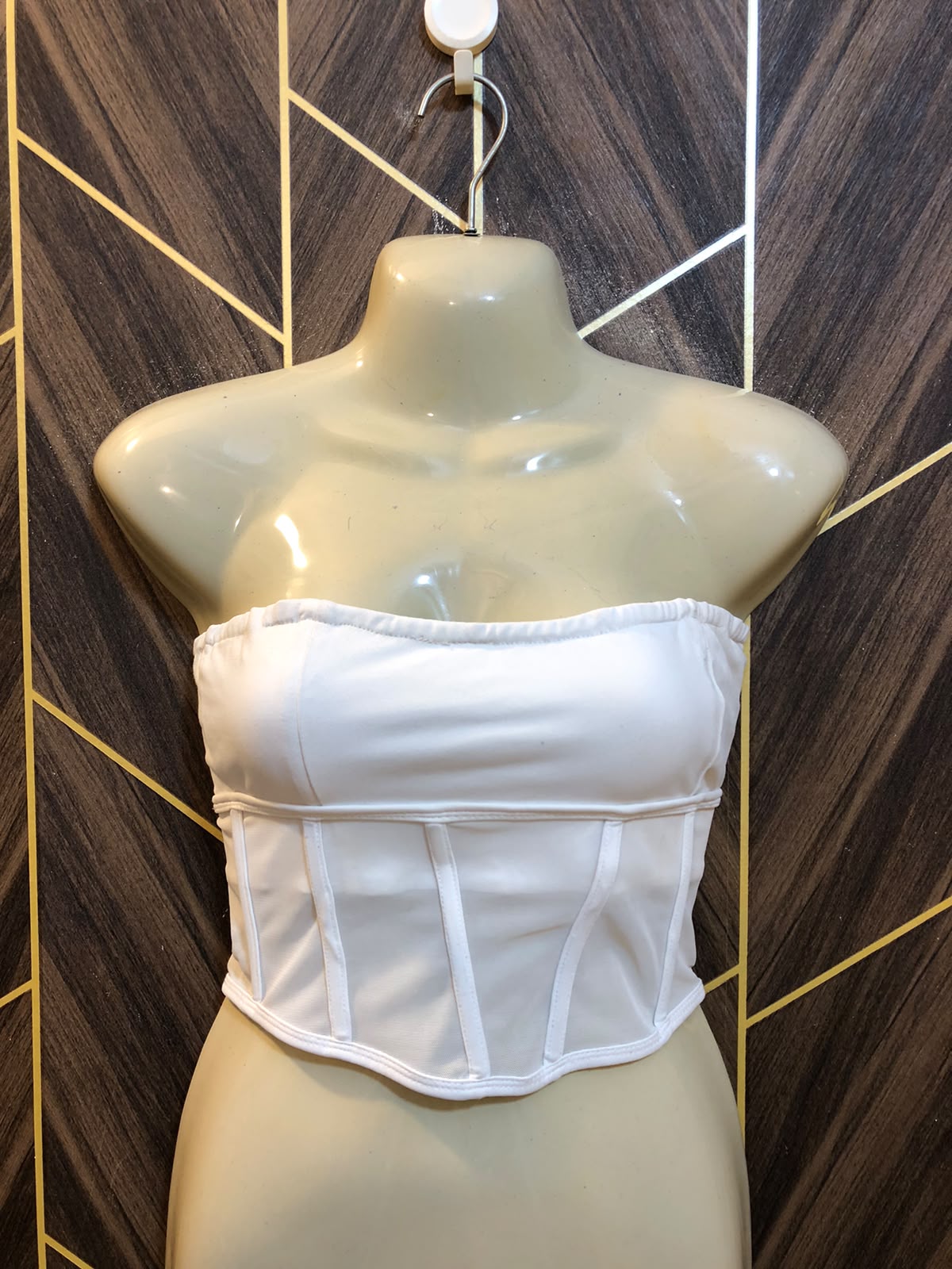 Trendy Jersey net  CropTop Size X Small