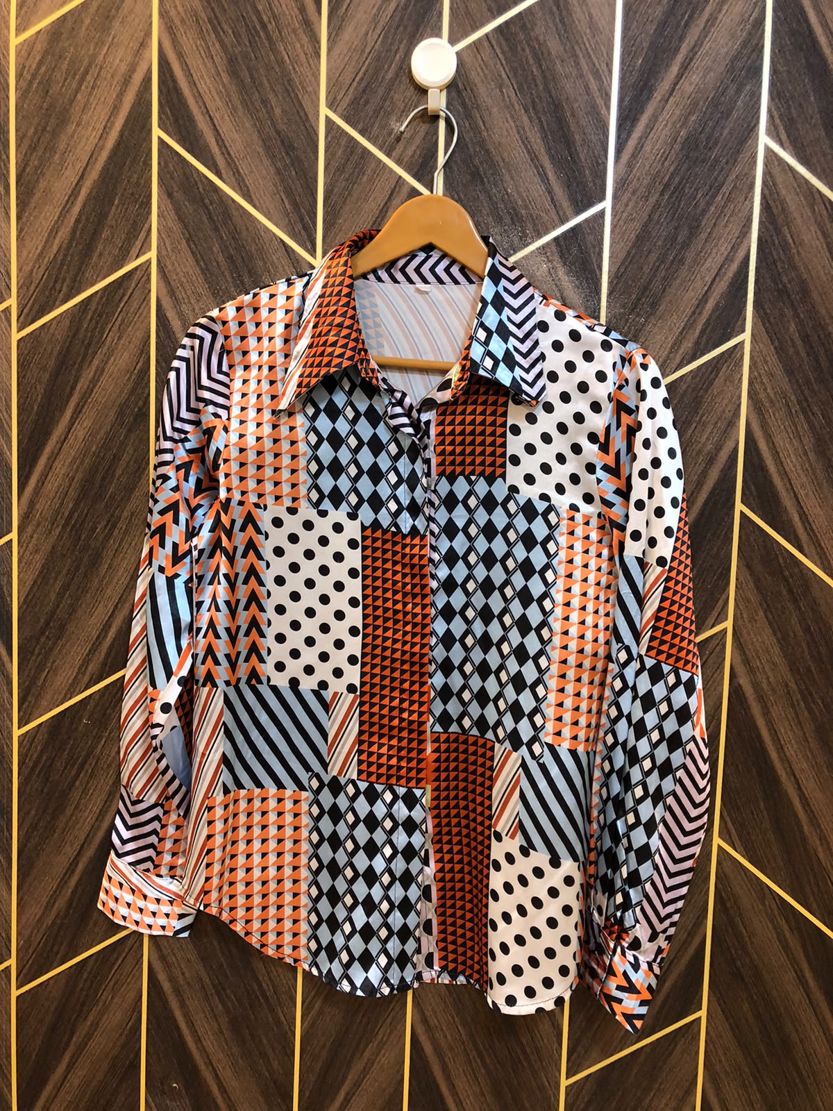 Western Top Silk – Small Size (Chest: 18, Length: 25 )