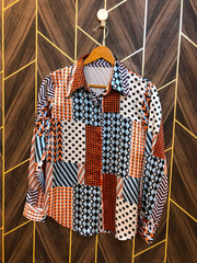 Western Top Silk – Small Size (Chest: 18, Length: 25 )