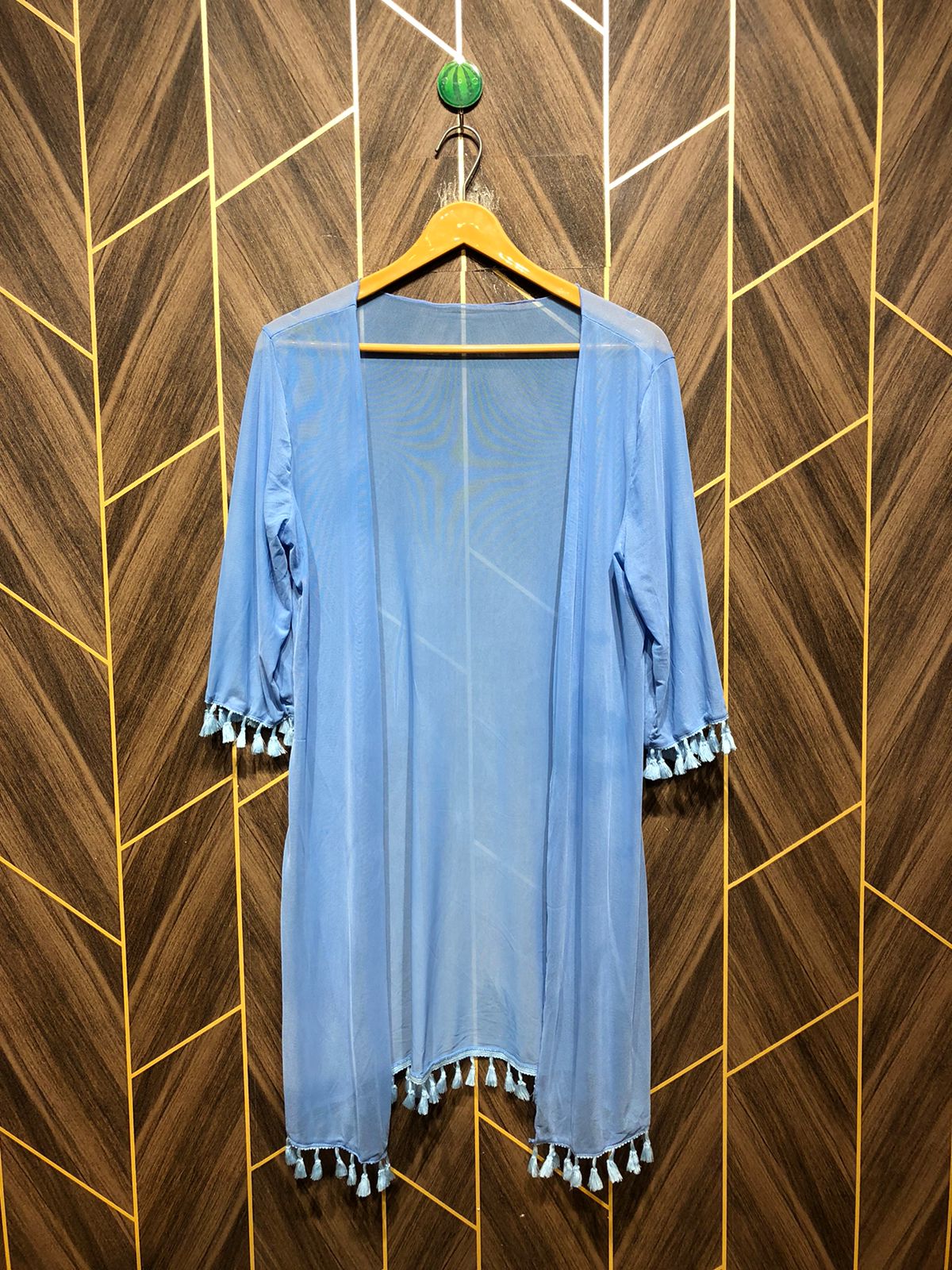 Women Long Shirt Jersey Large | Size | shrug | Length 36