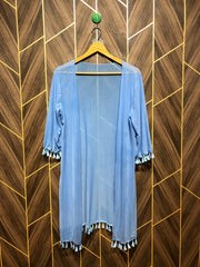 Women Long Shirt Jersey Large | Size | shrug | Length 36