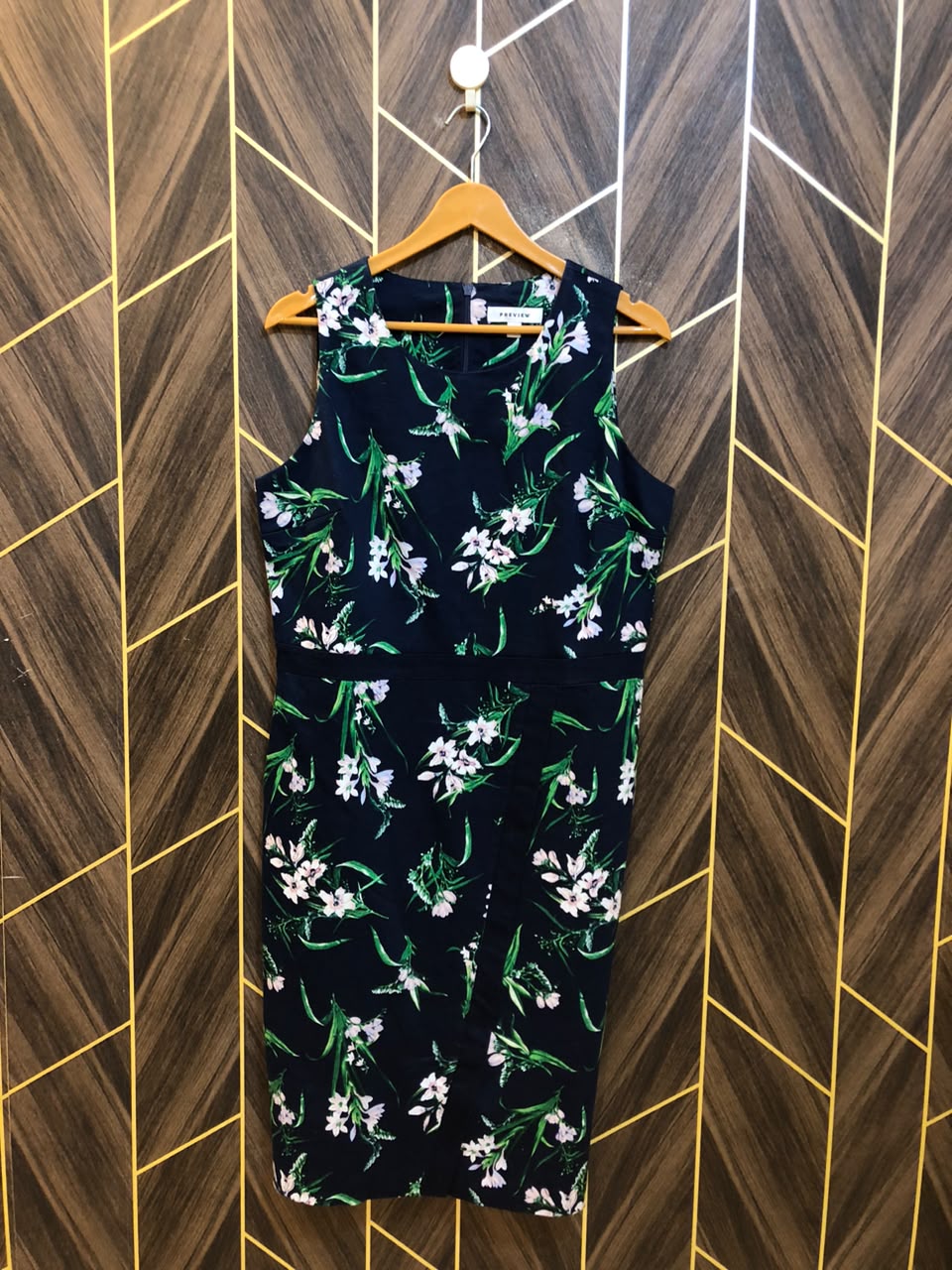 Mini Dress  body fittedCotton Large Size Chest 20 Length 41