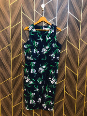 Mini Dress  body fittedCotton Large Size Chest 20 Length 41