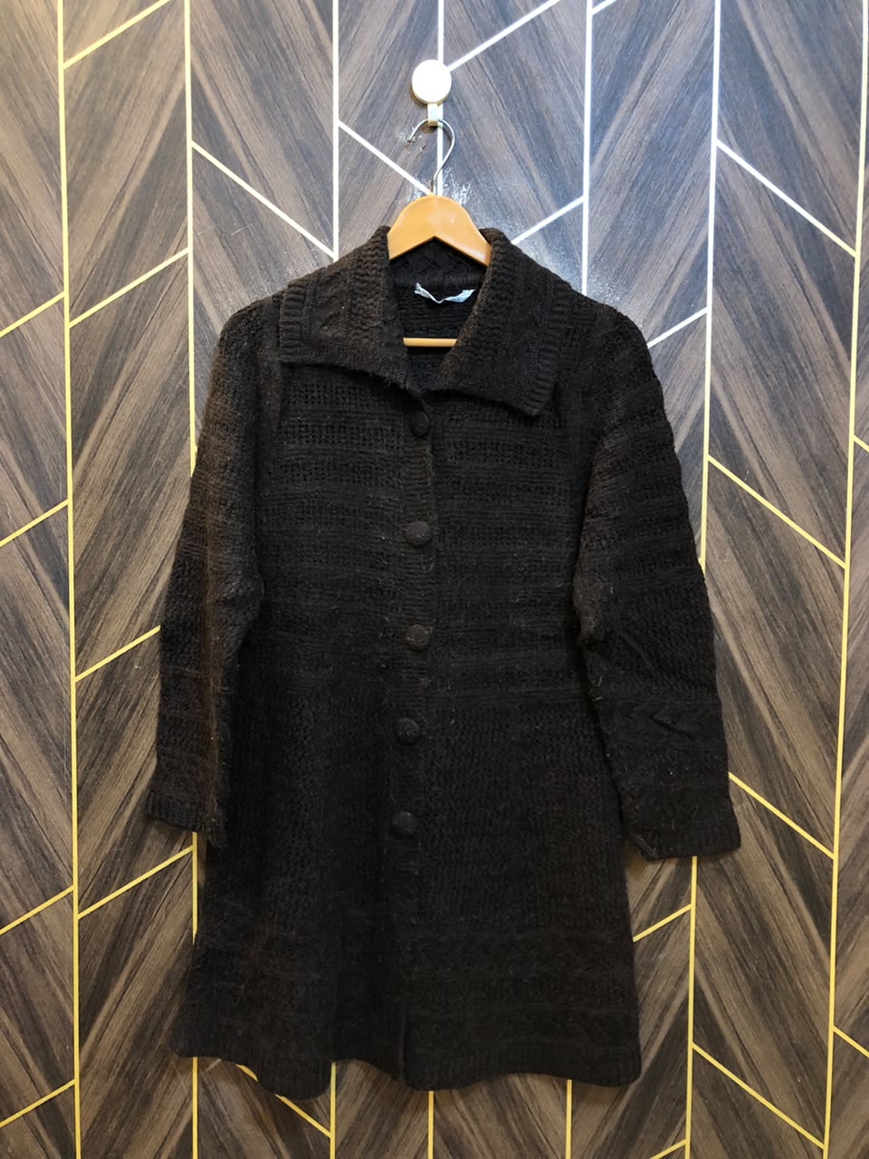 Women Wool Cardigan Sweater X Small | Size | Chest 17 | Length 32