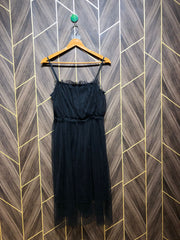 Mini Dress Jersey Net Small Size Chest 18 Length 41