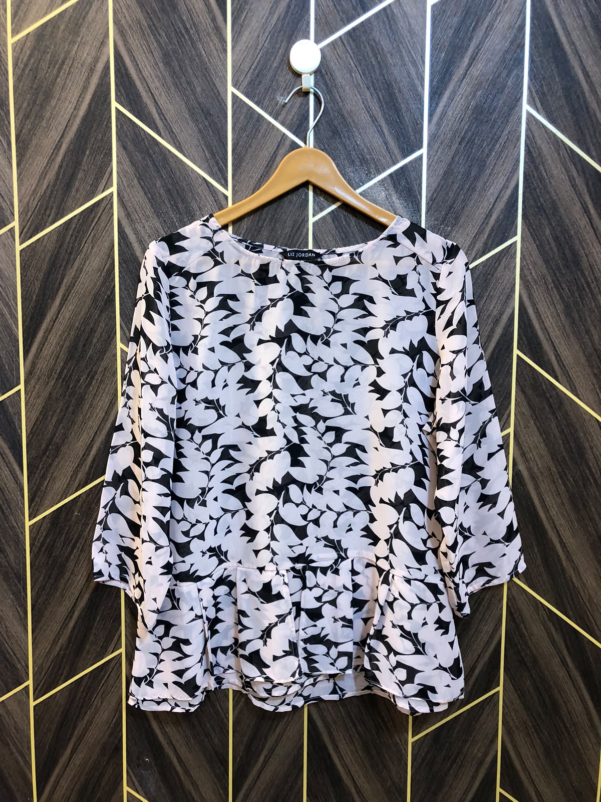 Western Top Chiffon (See Through) – X-Large Size (Chest: 22, Length: 25 )