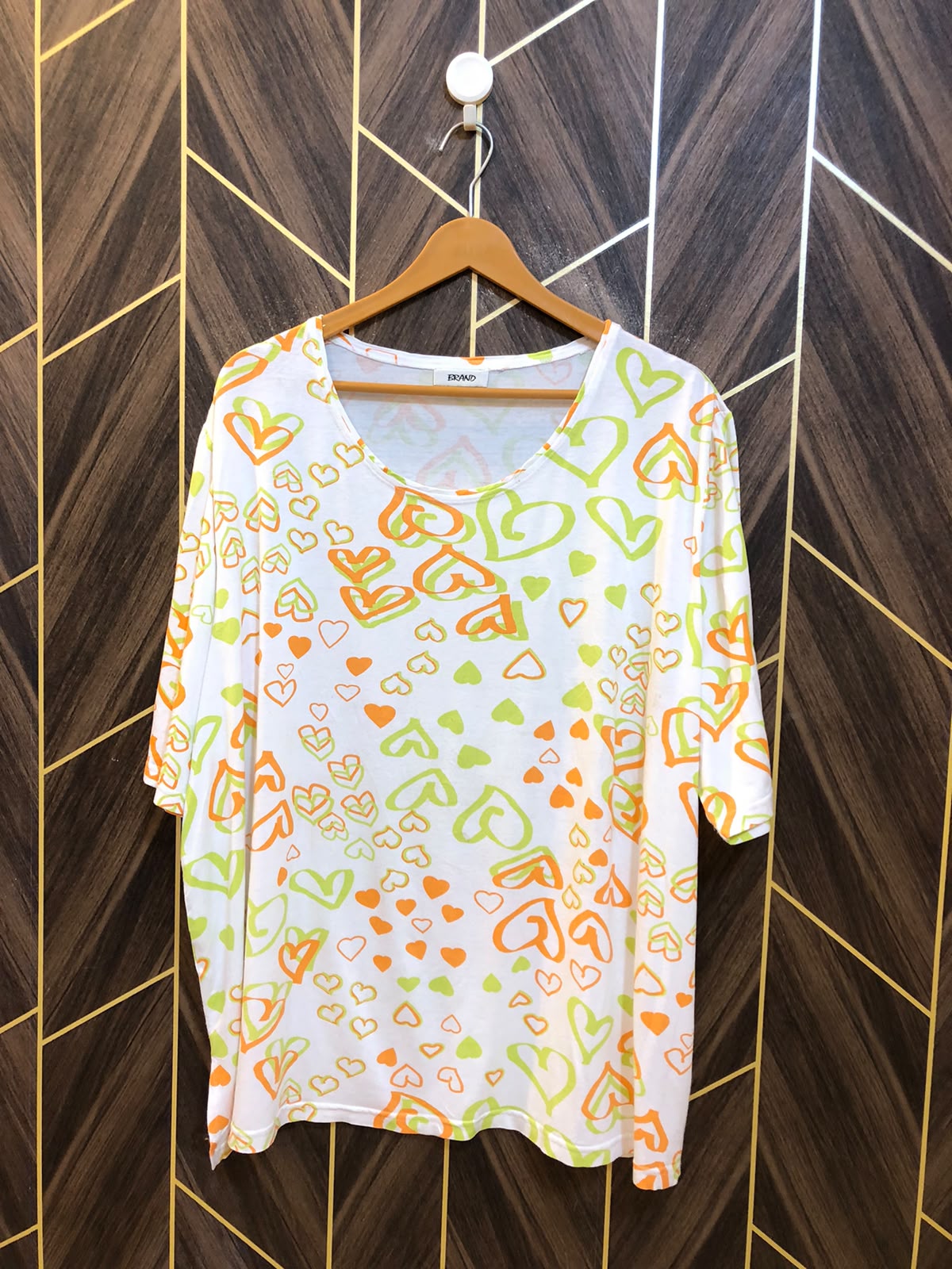 T-Shirt Jersey Large Size Length 28 baggy